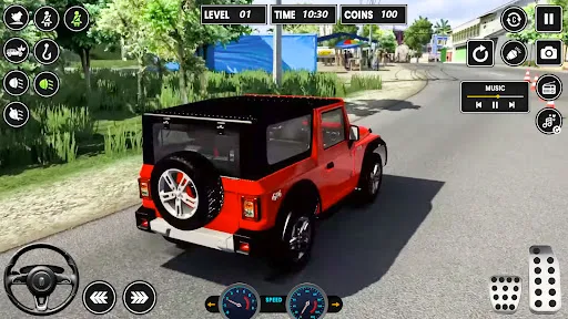 Скриншот 6 — Offroad Jeep Driving:Jeep Game