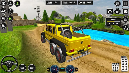 Скриншот 7 — Offroad Jeep Driving:Jeep Game