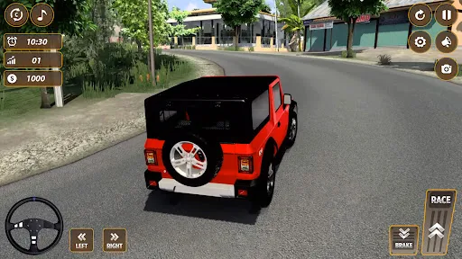 Скриншот 1 — Jeep Game Offroad Thar Game