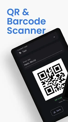 Скриншот 4 — Сканер штрихкодов: QR-код