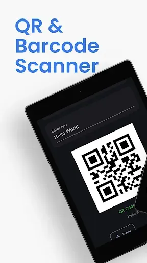 Скриншот 7 — Сканер штрихкодов: QR-код