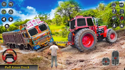 Скриншот 3 — Real Tractor Pulling Simulator