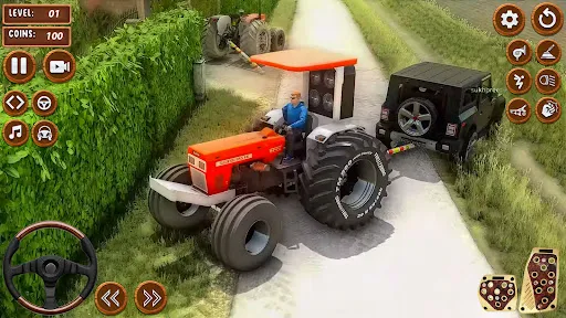 Скриншот 5 — Tractor Game 3d Indian Farming