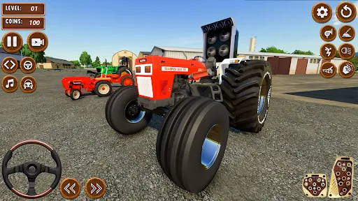 Скриншот 6 — Tractor Game 3d Indian Farming
