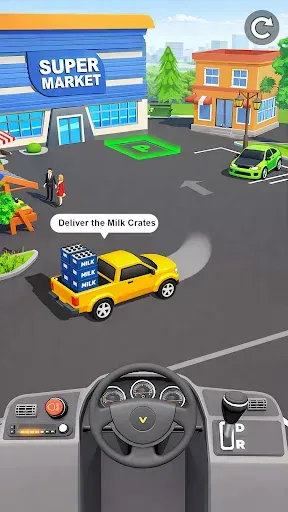 Скриншот 1 — Drive to Deliver: Vehicle Game
