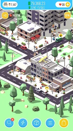 Скриншот 4 — Idle Island - City Idle Tycoon