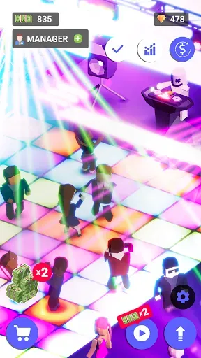 Скриншот 2 — Nightclub Empire. Disco Tycoon