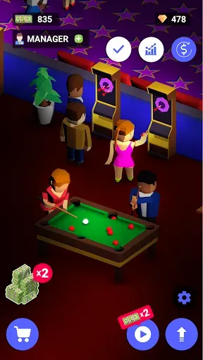 Скриншот 3 — Nightclub Empire. Disco Tycoon