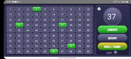 Скриншот 5 — Housie Tambola NumberGenerator