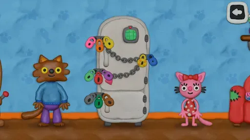 Скриншот 2 — 12 Locks Весёлые зверята