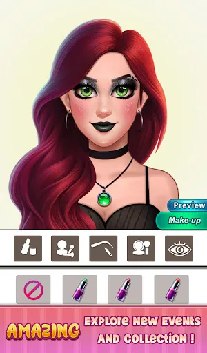 Скриншот 4 — Makeup wala game: Makeup Game