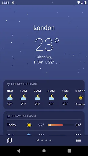 Скриншот 2 — Fake Weather