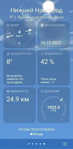 Скриншот 5 — Погода