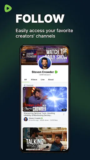 Скриншот 7 — Rumble: Stream & Watch Videos