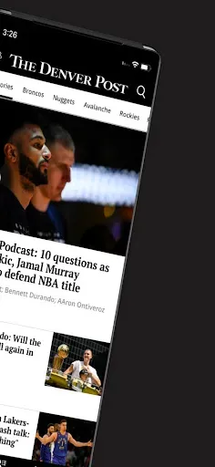 Скриншот 2 — Denver Post Sports