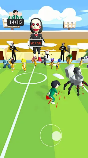 Скриншот 4 — 456 Run Challenge: Clash 3D