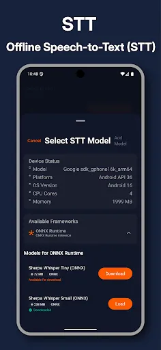 Скриншот 2 — RunAnywhere