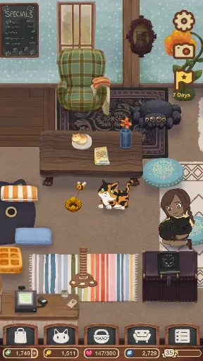 Скриншот 7 — Furistas Кошачье кафе