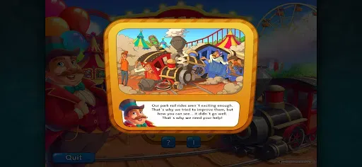 Скриншот 1 — Railway Fun: Adventure Park