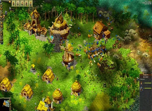 Скриншот 1 — Cultures: 8th Wonder of the...