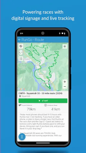 Скриншот 4 — RunGo: voice-guided run routes