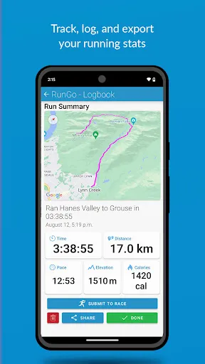 Скриншот 7 — RunGo: voice-guided run routes