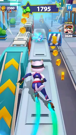 Скриншот 2 — Runner Heroes: Endless Skating