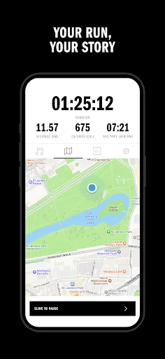 Скриншот 1 — adidas Running: Run tracker