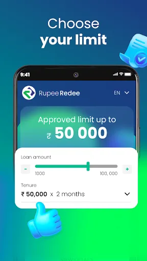 Скриншот 4 — RupeeRedee - Personal Loan App