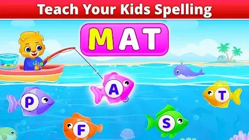 Скриншот 3 — Spelling & Phonics: Kids Games