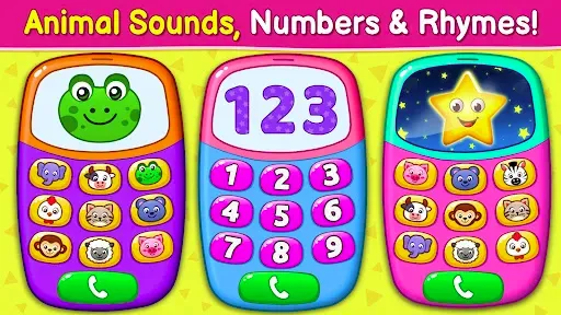 Скриншот 1 — Baby Games: Piano & Baby Phone