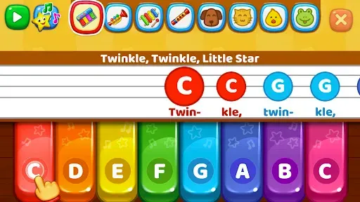Скриншот 6 — Baby Games: Piano & Baby Phone