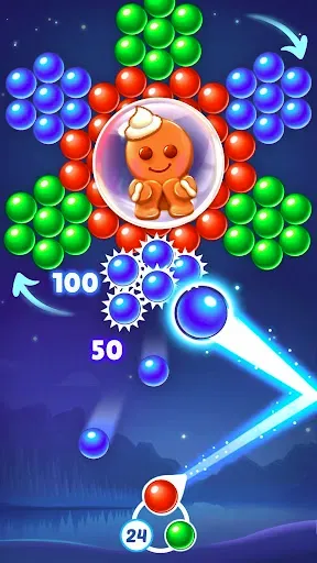Скриншот 3 — Bubble Shooter на русском
