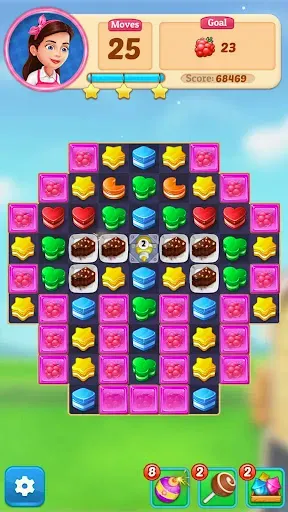 Скриншот 7 — Веселые тортики: Матч 3 игры