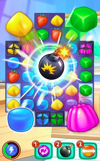 Скриншот 2 — Gummy Paradise: Матч 3