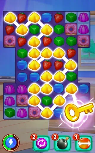 Скриншот 3 — Gummy Paradise: Матч 3