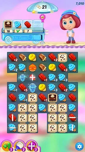 Скриншот 8 — Ice Cream Paradise: Матч 3