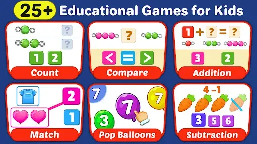 Скриншот 3 — Kids Math: Math Games for Kids