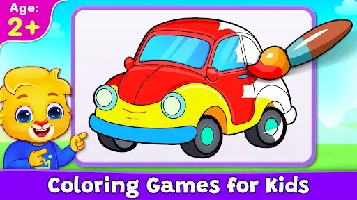 Скриншот 2 — Colors & Shapes: Coloring game