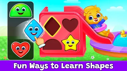 Скриншот 3 — Colors & Shapes: Coloring game