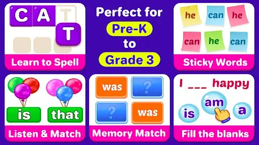 Скриншот 3 — Learn to Read: Kids Games
