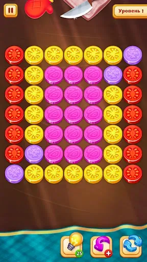 Скриншот 8 — Овощи Резать: Логические Игра