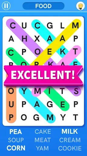 Скриншот 1 — Word Search Games: Word Find