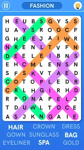 Скриншот 2 — Word Search Games: Word Find