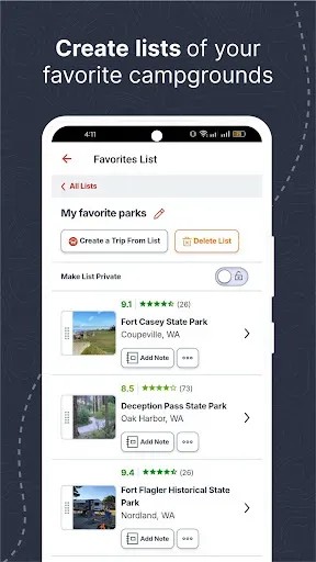 Скриншот 8 — RV LIFE - RV GPS & Campgrounds