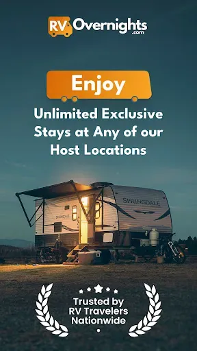 Скриншот 1 — RV Overnights - Camping Sites