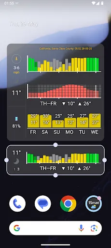 Скриншот 3 — 1Smart Weather Easy Forecast