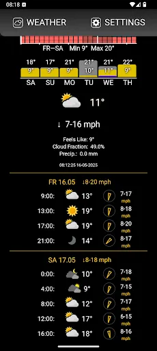 Скриншот 8 — 1Smart Weather Easy Forecast