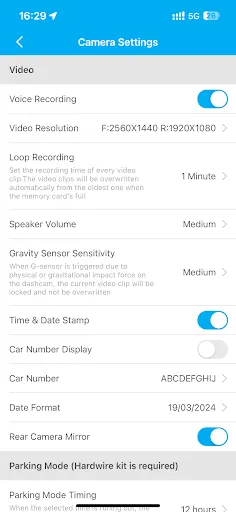 Скриншот 6 — Blaupunkt IN Dash Cam DC 4050
