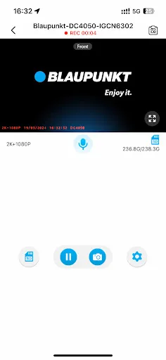 Скриншот 8 — Blaupunkt IN Dash Cam DC 4050